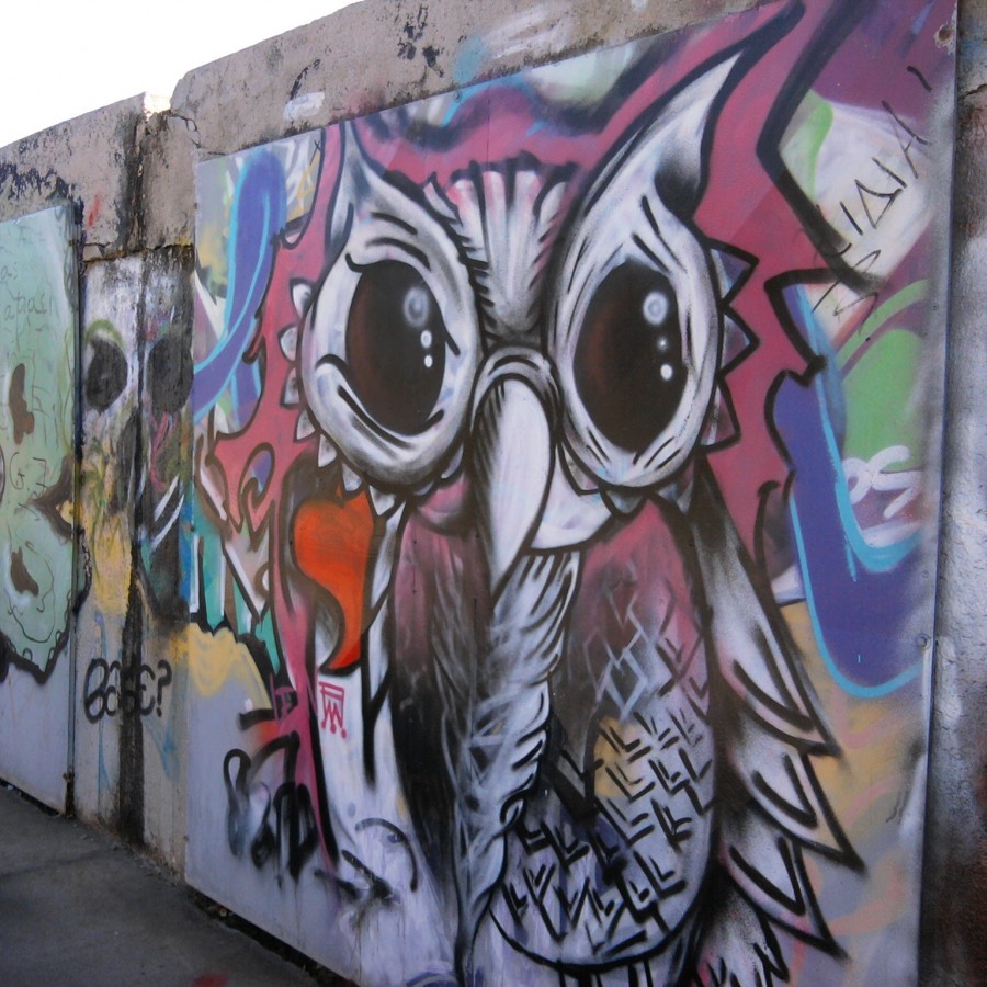 граффити совушка